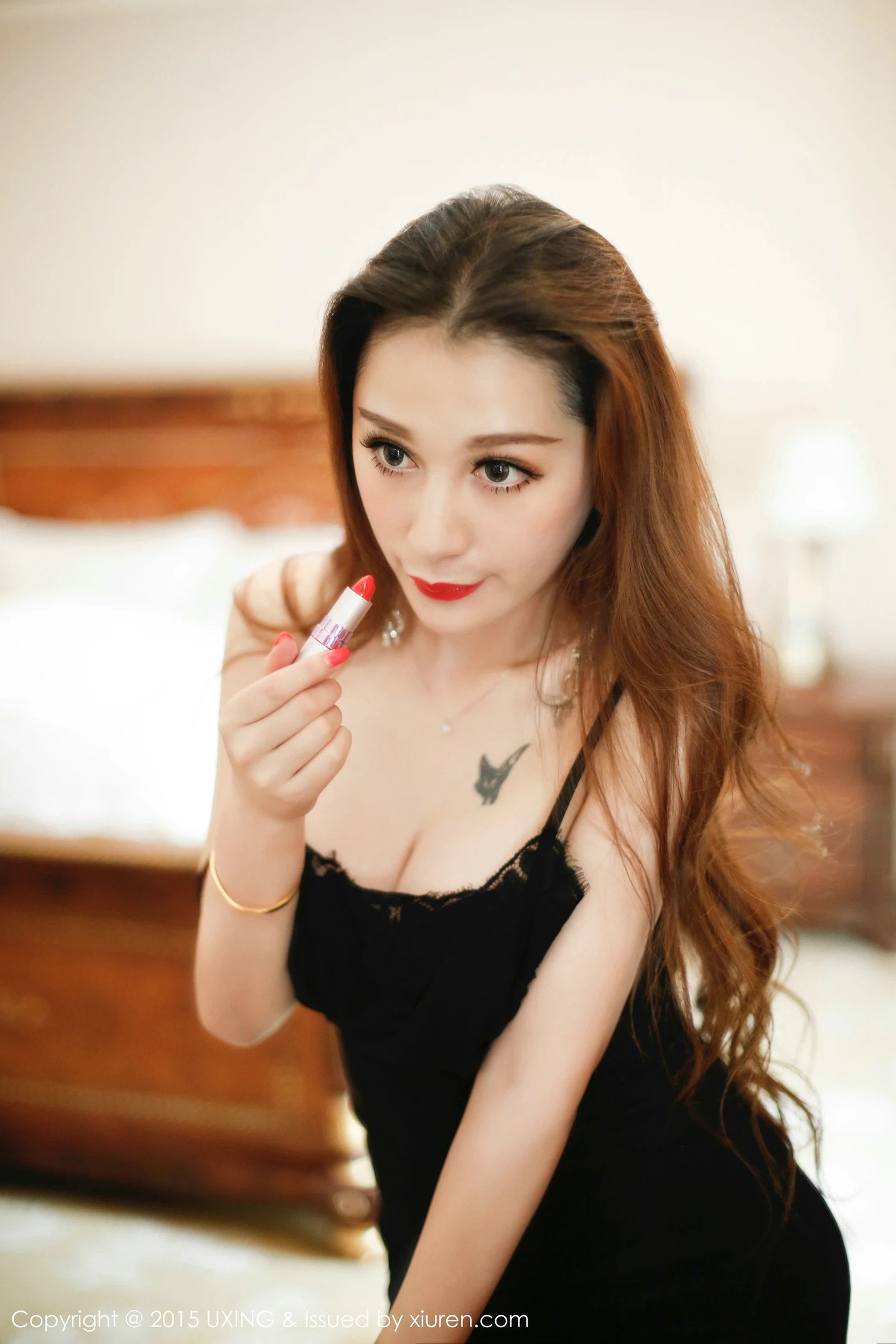 [UXING优星馆]Vol.019_嫩模沈璐Lulu缕空蕾丝内裤秀翘臀性感内衣美胸写真50P-秀人网 - XiuRen.Xyz